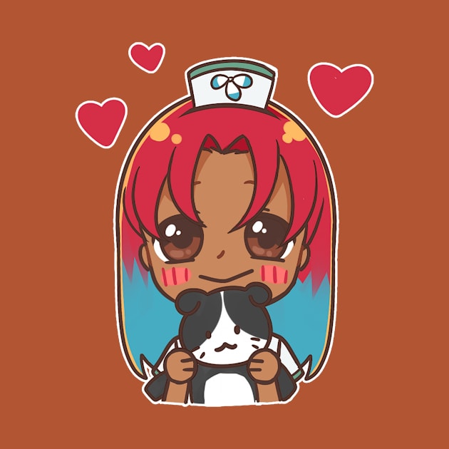 Kitty Love! Nurse Nila Anime Character by zim9