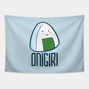 Cute Yummy Onigiri Tapestry