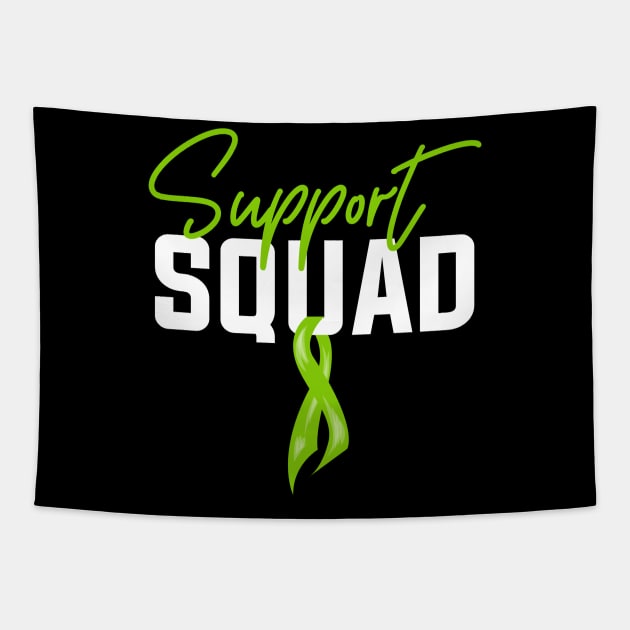 Lymphoma Support Squad Tapestry by TheBestHumorApparel