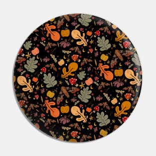 Autumnal pattern Pin