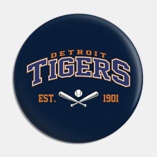 Retro Tigers Pin