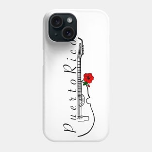 Puerto Rico Cuatro Flor de Maga Phone Case