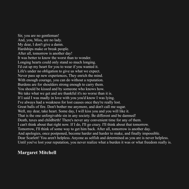Margaret Mitchell Quotes by qqqueiru
