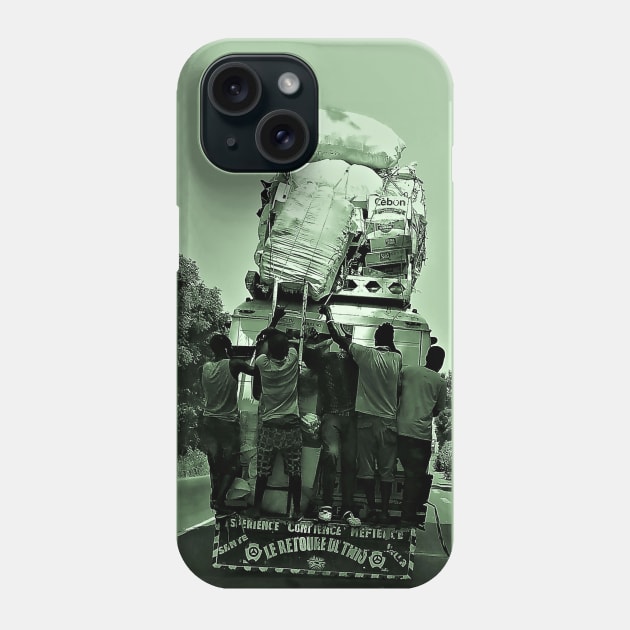 "Apprenti" - Heroes of the African Road Phone Case by Tony Cisse Art Originals