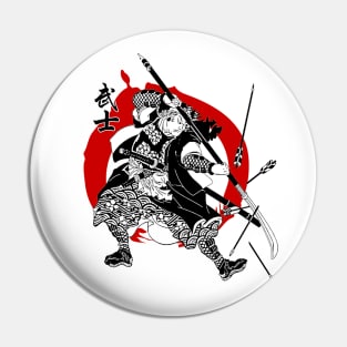 Samurai Chronicles: Ukiyo-e Warrior Pin