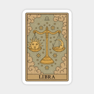 Libra Card Magnet