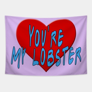 Heart You're My Lobster Tapestry