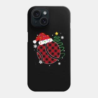 Buffalo Red Plaid Tennis Ball Christmas Sport Xmas Pajama Phone Case