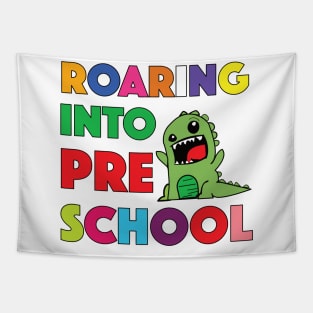 Roaring Into Preschool Kindergarten School Tapestry