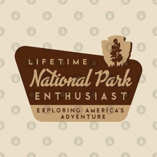 National Park Enthusiast by DesignWise