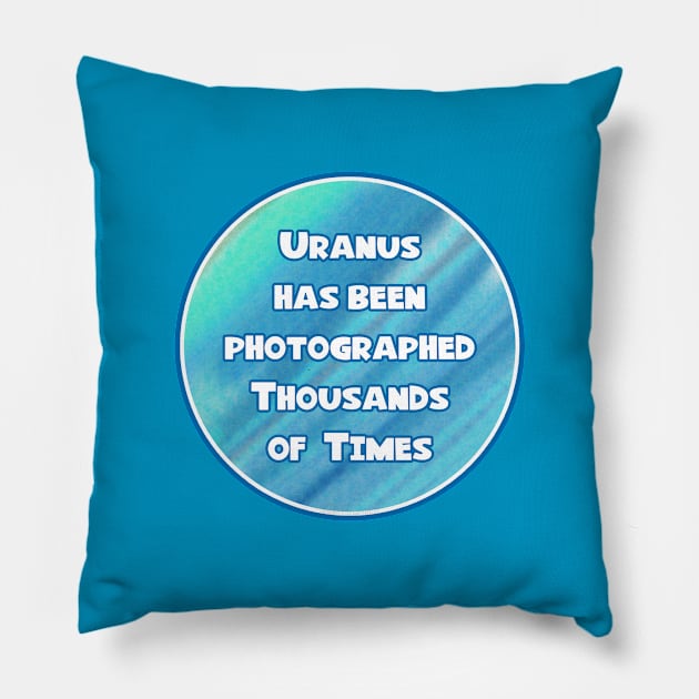 Uranus 2 Pillow by Vandalay Industries