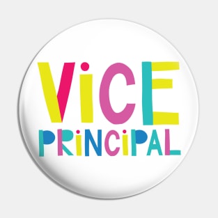 Vice Principal Gift Idea Cute Back to School Pin