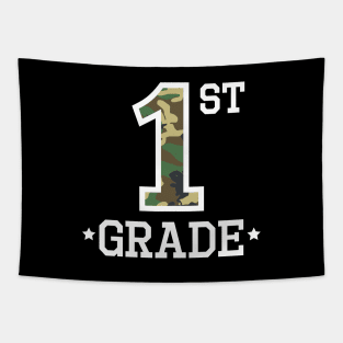 Team 1st First Grade Teacher Back to School T-Shirt Tapestry