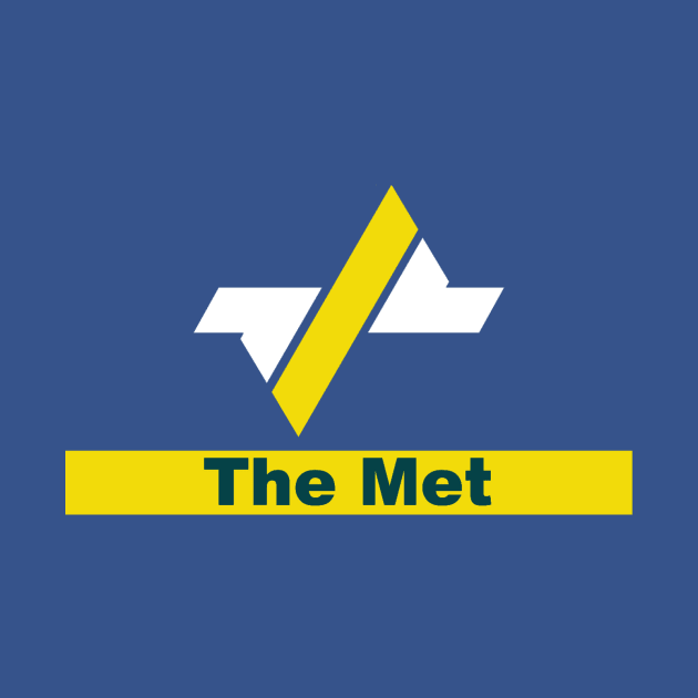 The Met Retro logo by francesrosey