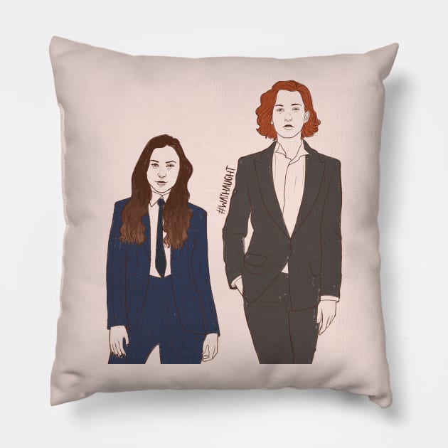 haught pants Pillow by Dbenitez95