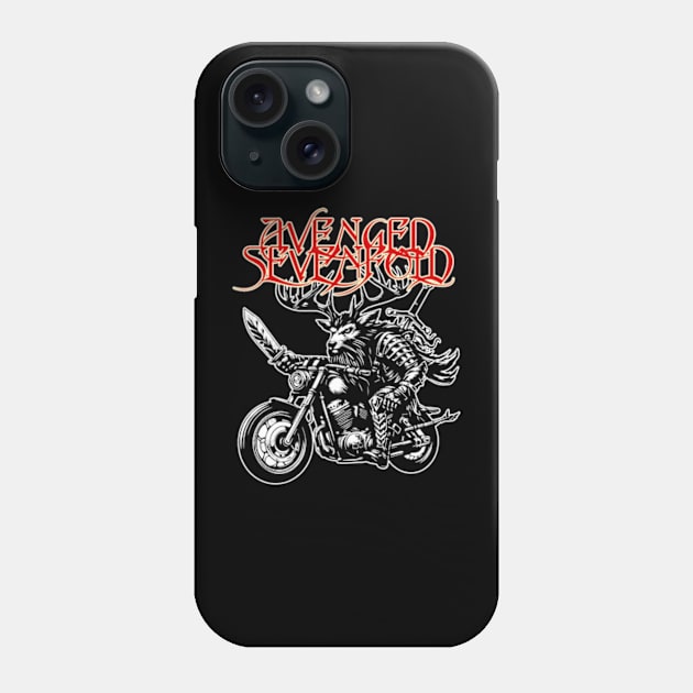 avenged biker Phone Case by TOSSS LAB ILLUSTRATION