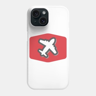 Plane in Red Phone Case