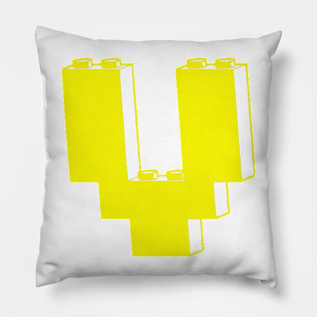 THE LETTER V Pillow by ChilleeW