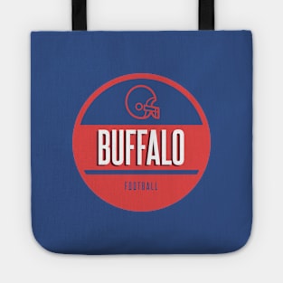 Buffalo retro football Tote