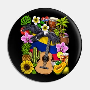 Colombia Pride Pin