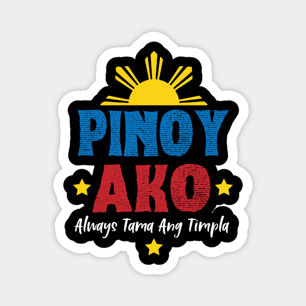 Pinoy Ako Always Tama Ang Timpla Magnet by c1337s