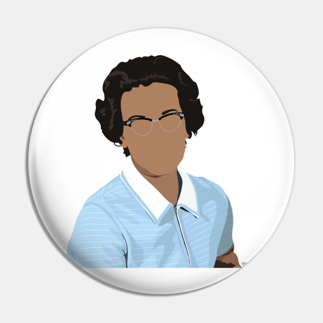 Katherine Johnson Pin by itsaulart