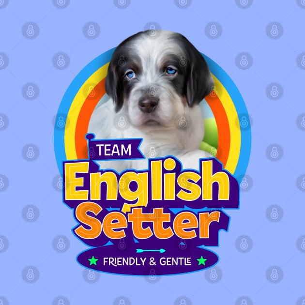 English Setter by Puppy & cute