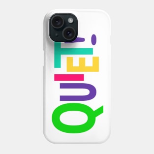 TBI Shirt QUIET colored Phone Case