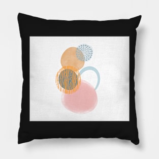 Terra abstract art painting "Earth" Pillow