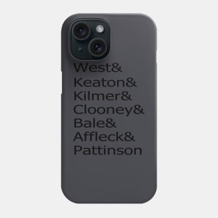 Bat Minute - &&&&& (Black Text WITH WEST) Phone Case