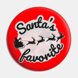 Santa's Favorite Pin