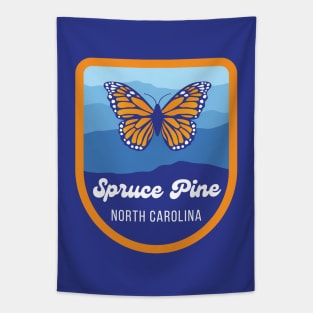 Spruce Pine North Carolina Tourist Souvenir Tapestry