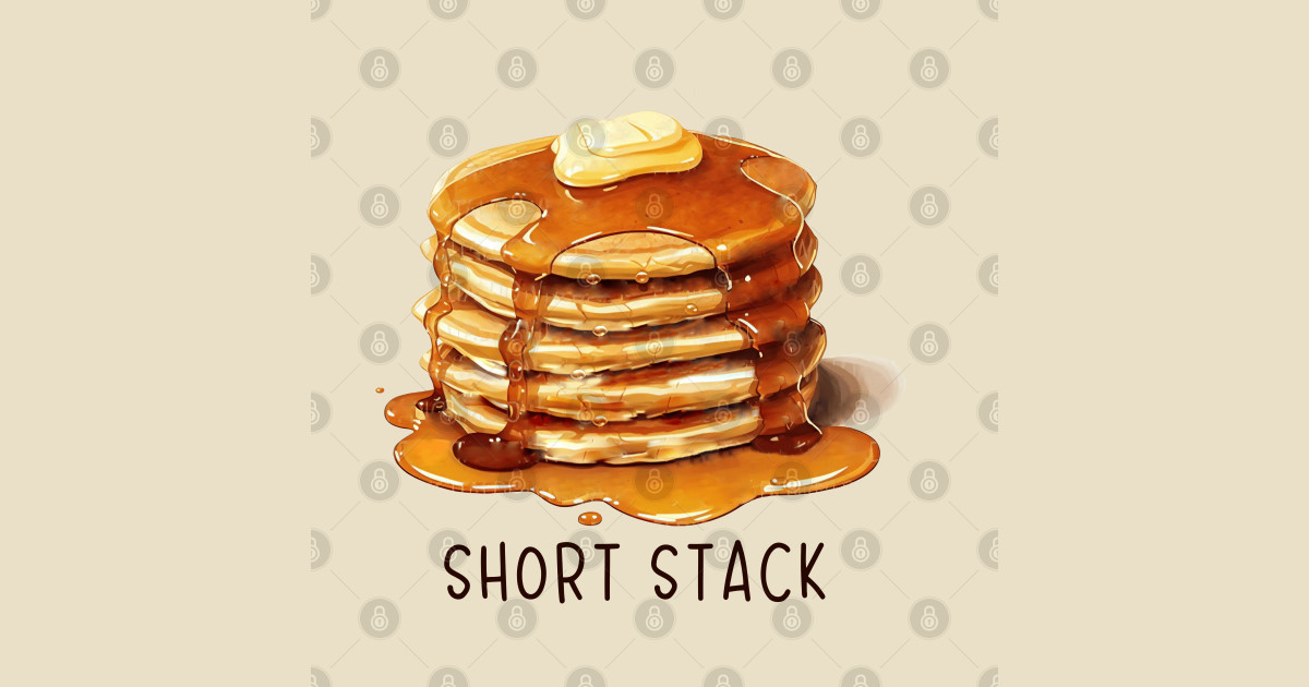 Short Stack Pancakes - Pancakes - T-Shirt | TeePublic