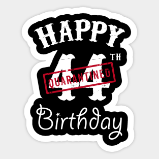 44th Birthday Idea Stickers Teepublic