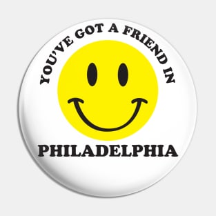 Friend in Philadelphia Pin