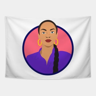 Sade Portrait Tapestry