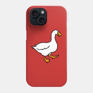 Silly Little Goose Illustration Phone Case