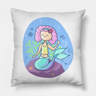 Candy Mermaid Pillow