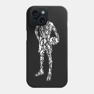 Basketball Player Silhouette Gift design Phone Case