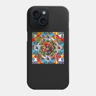 Portuguese folk art Phone Case