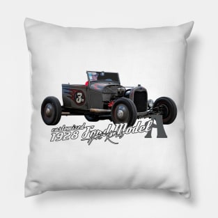 Customized 1928 Ford Model A Hot Rod Pillow