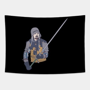 Longsword - Medieval Soldier - Swordsman Tapestry