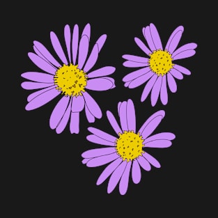 Little purple daisy flower T-Shirt