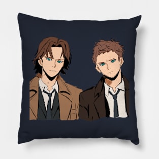 United Hunters: Symbol of Hope Against the Supernatural Pillow