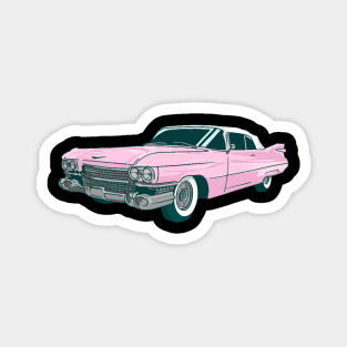 Pink Cadillac Classic Magnet