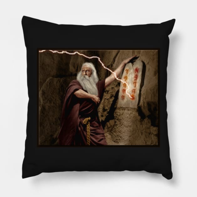 The Ten Commandments Pillow by rgerhard