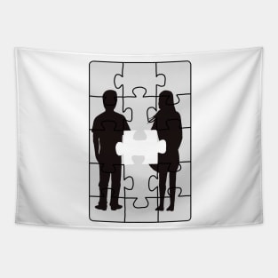 Missing puzzle piece Tapestry