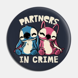 Partners In Crime Cute Lover Gift Pin