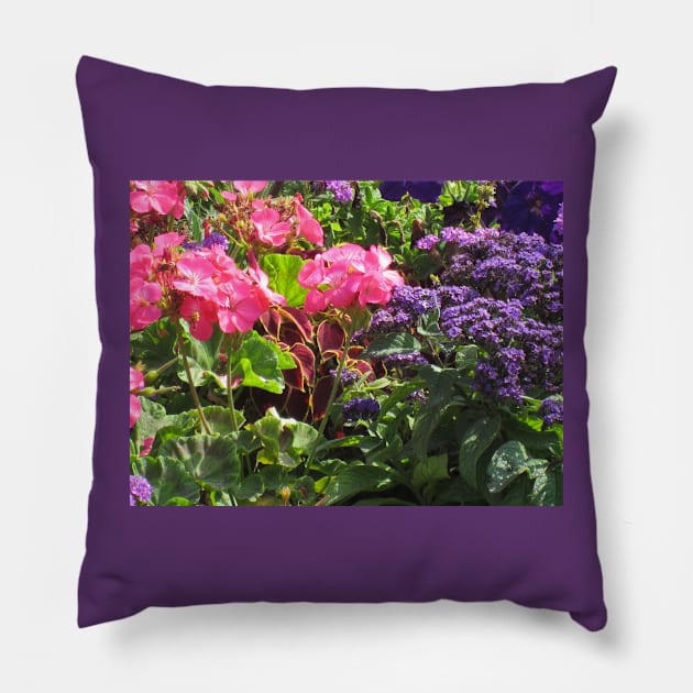 Paris Luxembourg Gardens Pillow by BlackBeret