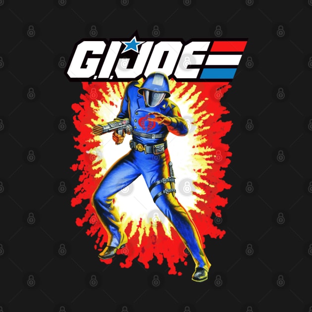 Cobra Commander GI Joe toy art card by EnglishGent